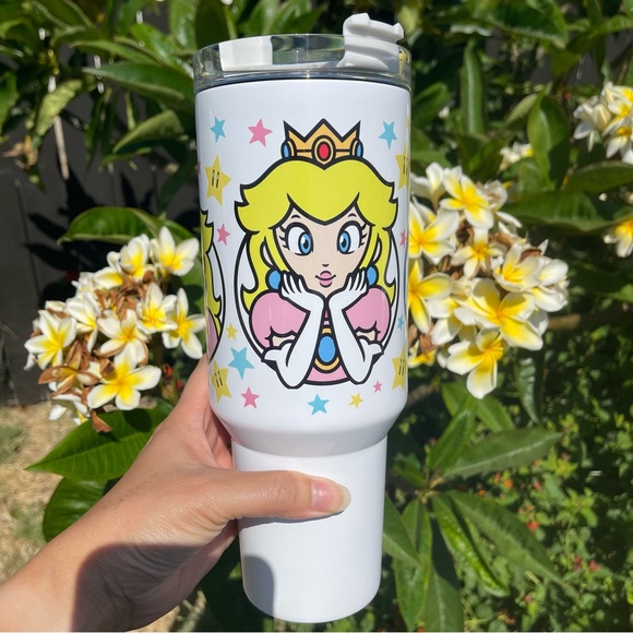 Disney Belle,Winnie the pooh,Barbie,SuperMario,Hello Kitty 40 oz Tumbler… - Picture 11 of 16